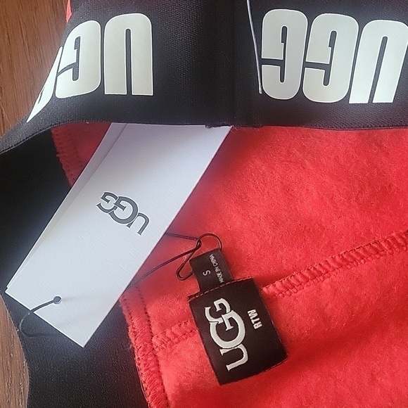 UGG Chrissy Short Checks in Red - Picture 5 of 6